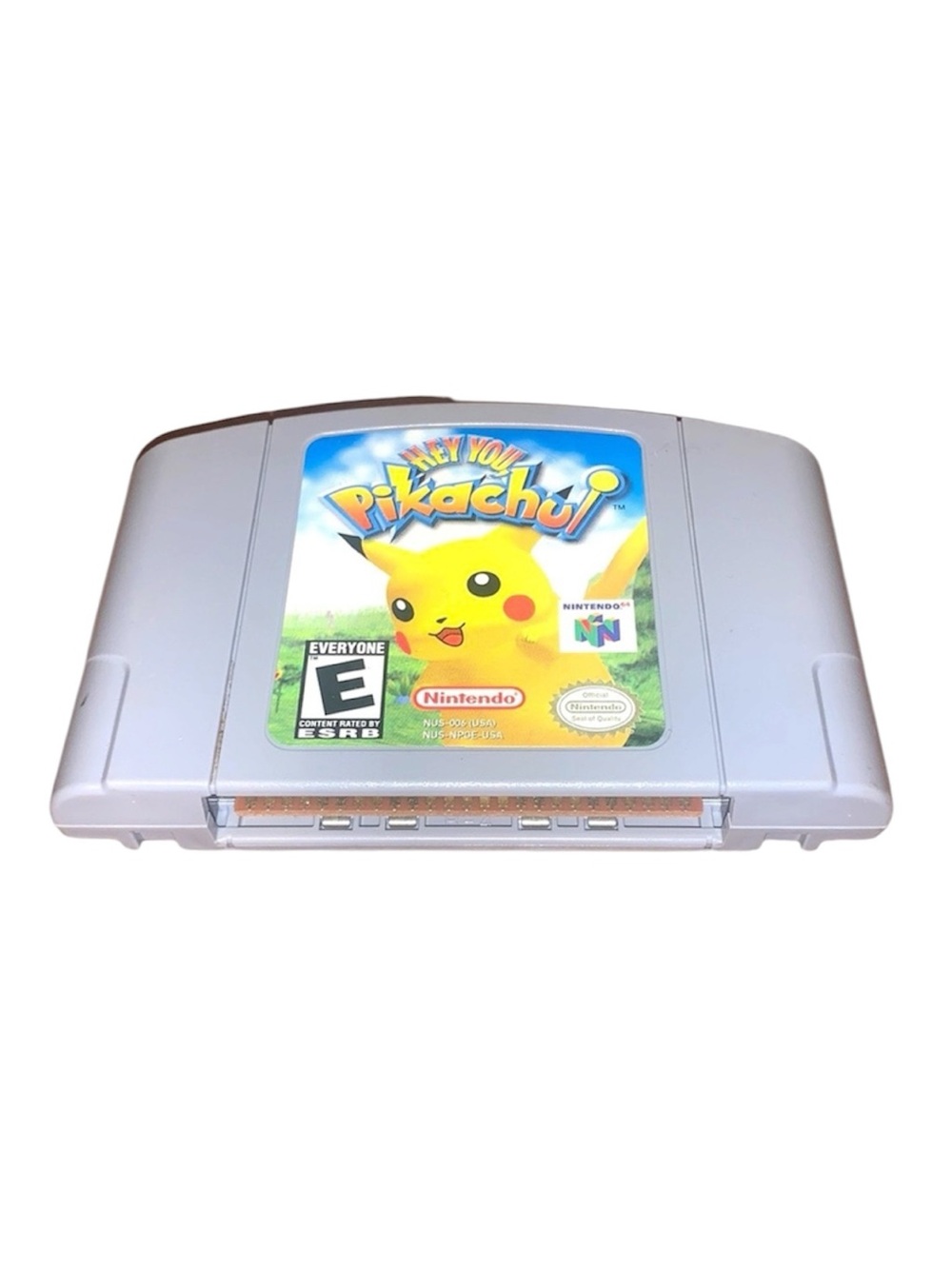Hey You Pikachu Nintendo 64 N64 Video Game Authentic Pokémon Cartridge